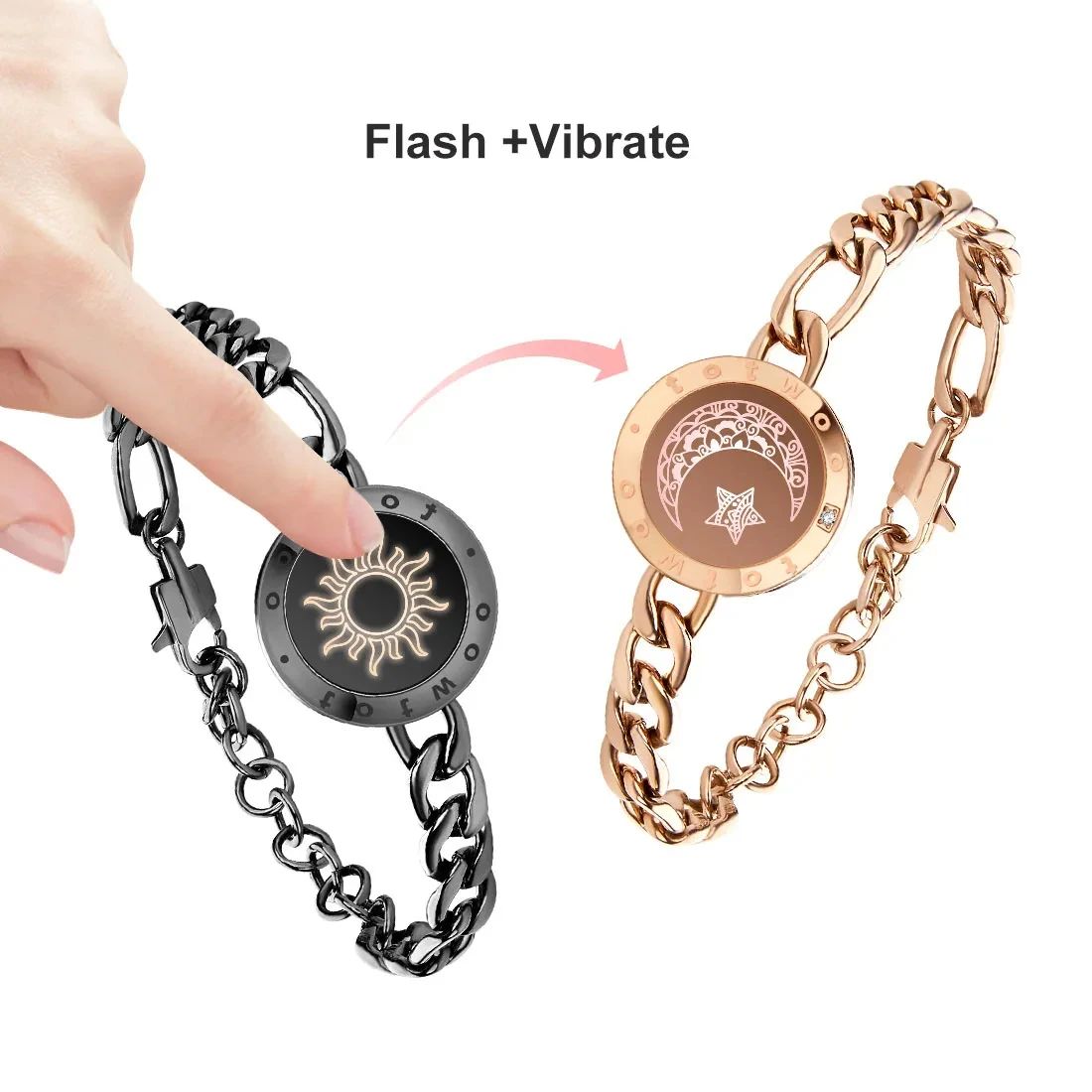 Totwoo Long Distance Love Touch Bracelets