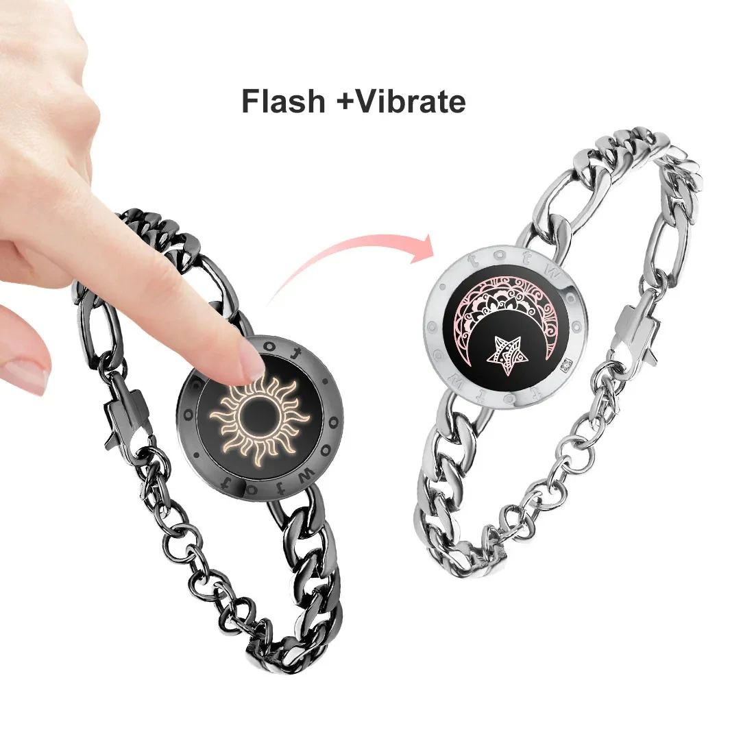 Totwoo Long Distance Love Touch Bracelets