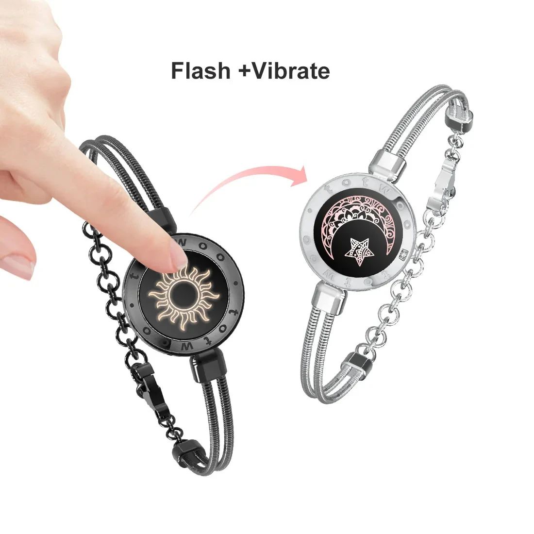 Totwoo Long Distance Love Touch Bracelets