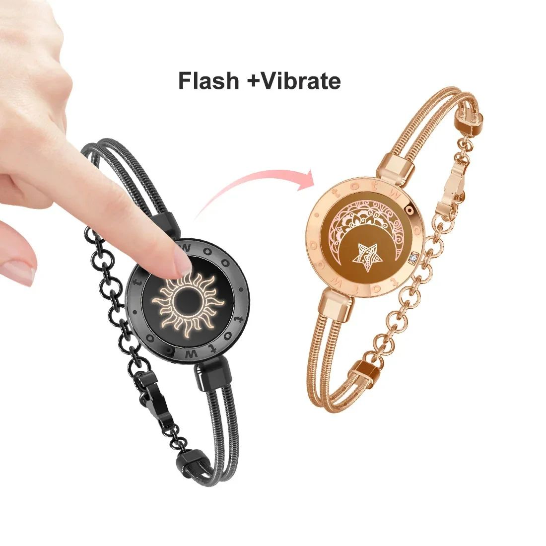 Totwoo Long Distance Love Touch Bracelets