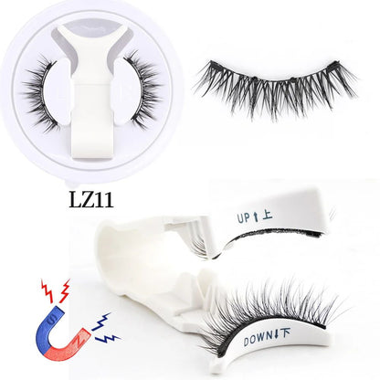 1 Pair Glue Free Magnetic Eyelash Reusable
