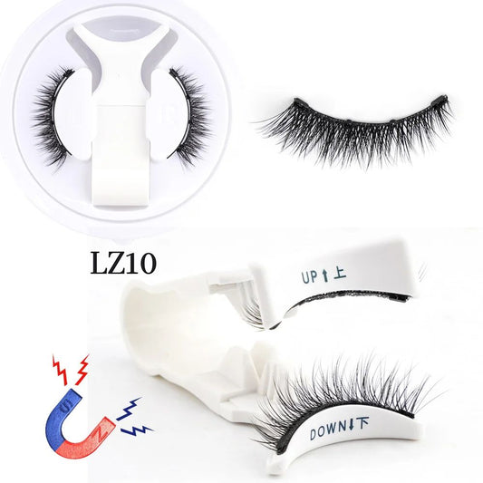 1 Pair Glue Free Magnetic Eyelash Reusable
