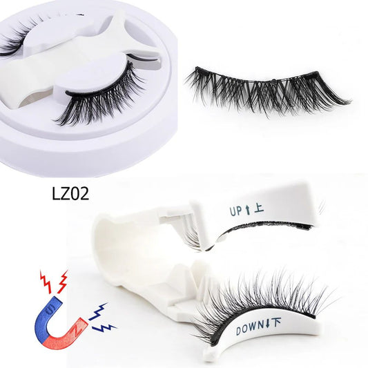 1 Pair Glue Free Magnetic Eyelash Reusable