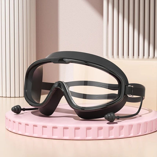 Large Frame Anti-Fog Swimming Goggles